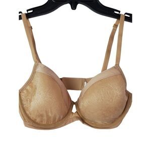 Soma 34C Lightest Lift Modern Coverage‎ Bra Floral Beige Nude Underwire